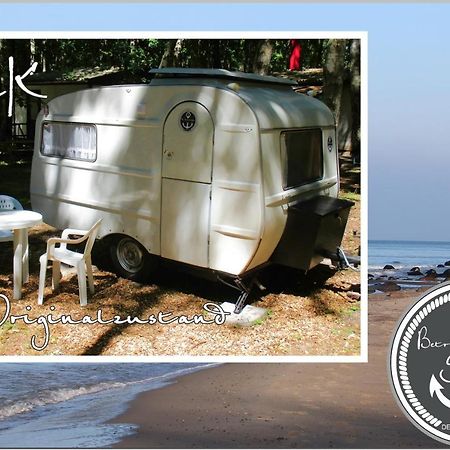 Ddr Wohnwagen Qek Direkt Am Strand ดรันส์เคอ ภายนอก รูปภาพ